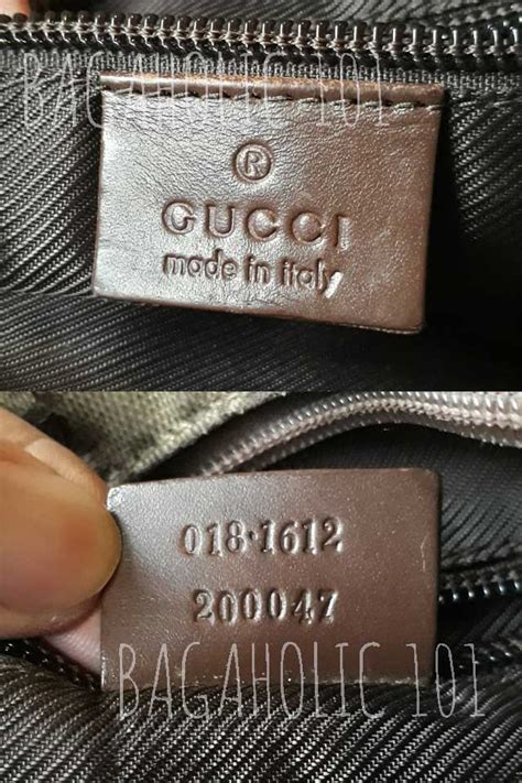 certificate gucci|how to identify gucci bag.